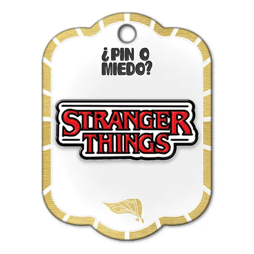 Pin metálico Stranger Things
