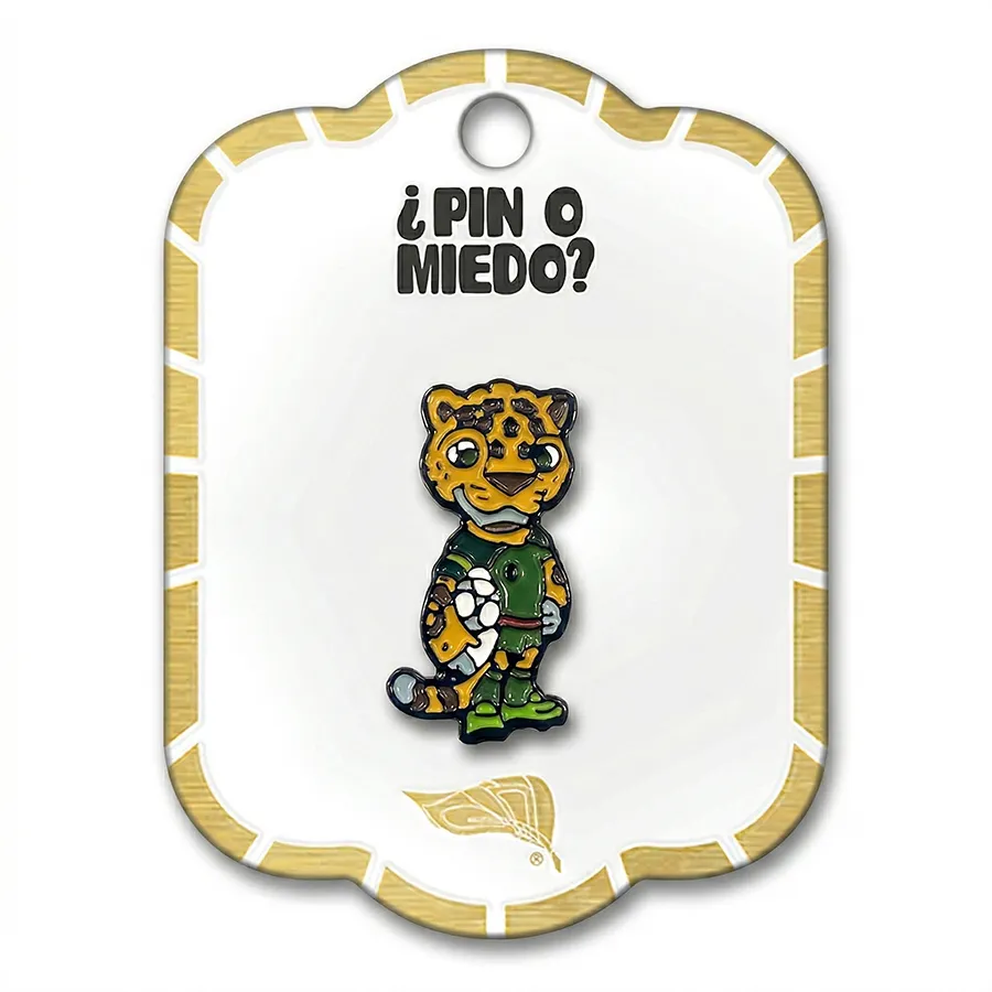 Pin metálico Jaguar Mundial 2026