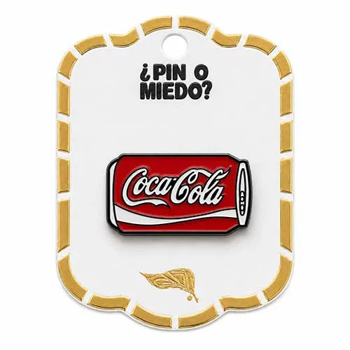 Pin metálico lata de CocaCola
