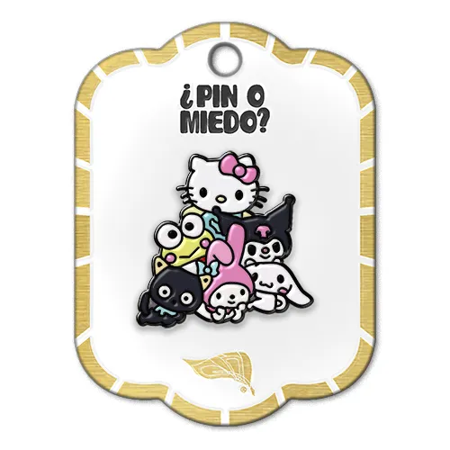 Pin metálico Hello kitty y amigos