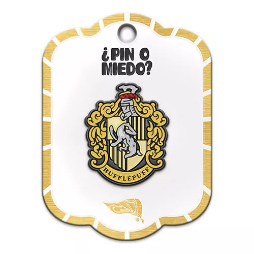  Pin metálico casa Hufflepuff