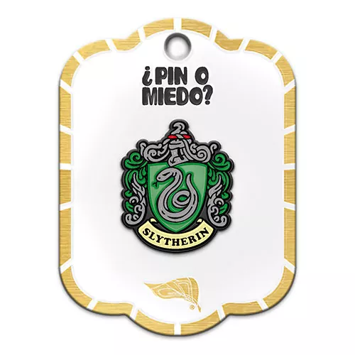 Pin metálico casa Slytherin