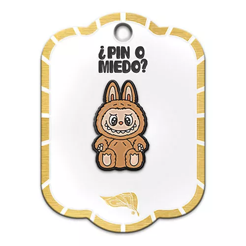 Pin metálico Labubu