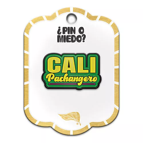 Pin metálico Cali pachangero