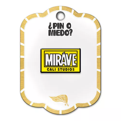 Pin metálico Mira ve