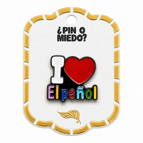 Pin metálico El peñol