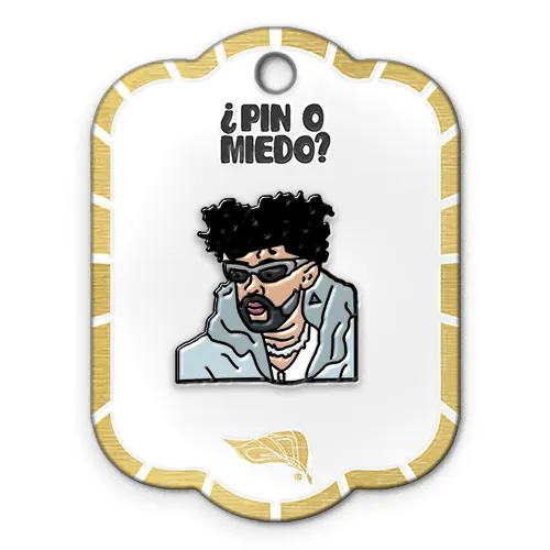 Pin metálico Bad Bunny ref 2