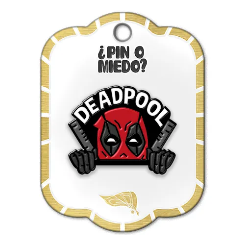 Pin metálico Deadpool