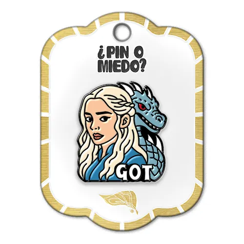 Pin metálico Daenerys Targaryen Game of Thrones