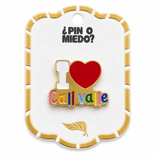 Pin metálico I Love Cali Valle