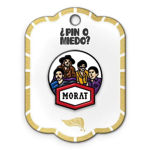 Pin metálico Morat