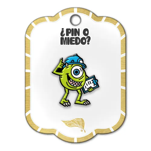 Pin metálico Mike Wazowski Monster inc