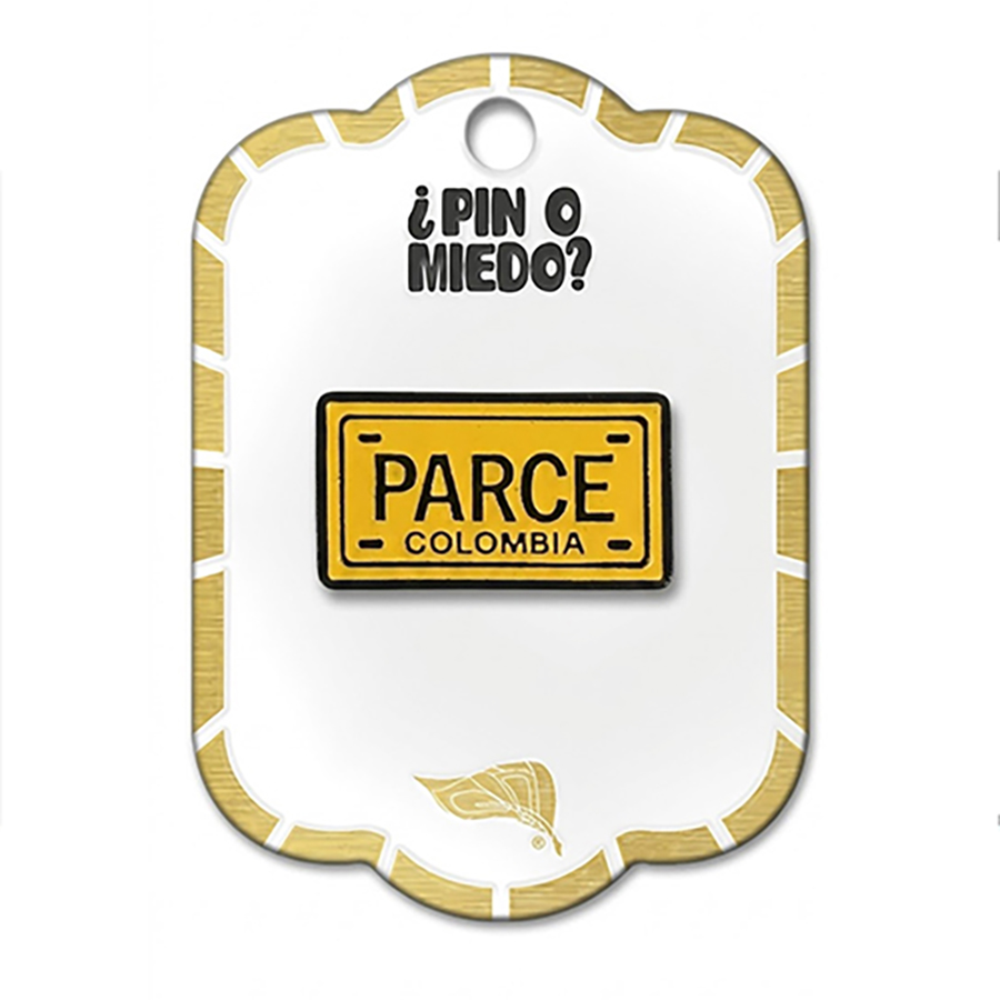 Pin metálico Medallo parce